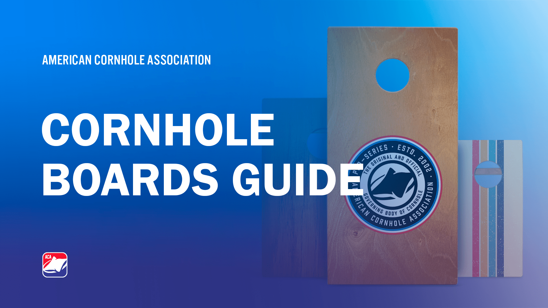 Find the Right Cornhole Boards for You - American Cornhole Association