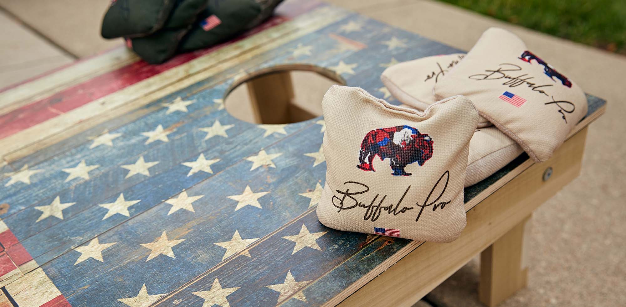 Flag Cornhole Gear