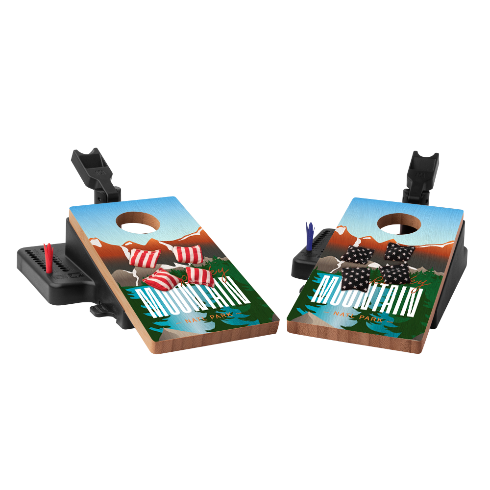 Rocky Mountain Double Chuck Mini Cornhole Tabletop Game