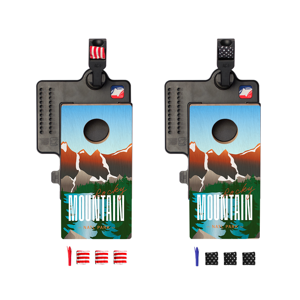 Rocky Mountain Double Chuck Mini Cornhole Tabletop Game