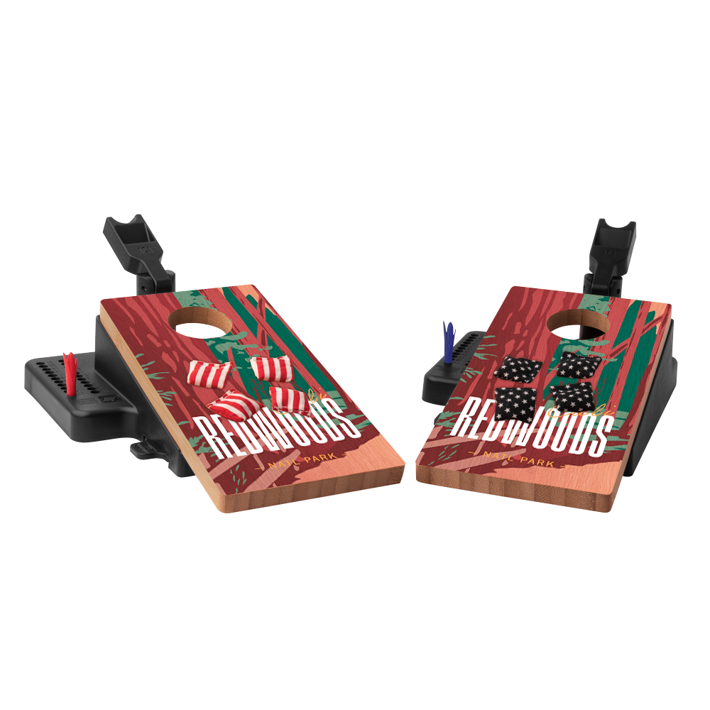 Redwoods Double Chuck Mini Cornhole Tabletop Game