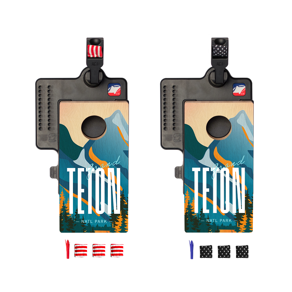 Grand Teton Double Chuck Mini Cornhole Tabletop Game