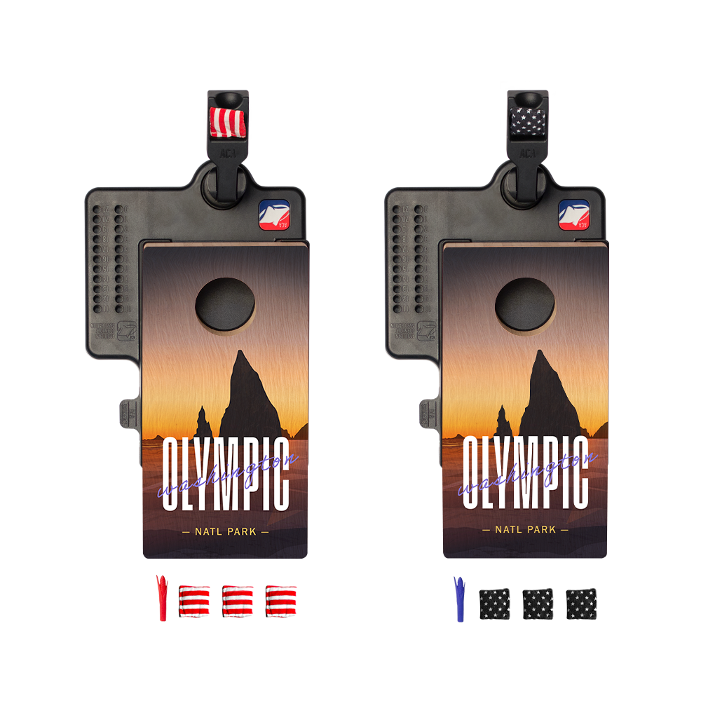 Olympic Double Chuck Mini Cornhole Tabletop Game