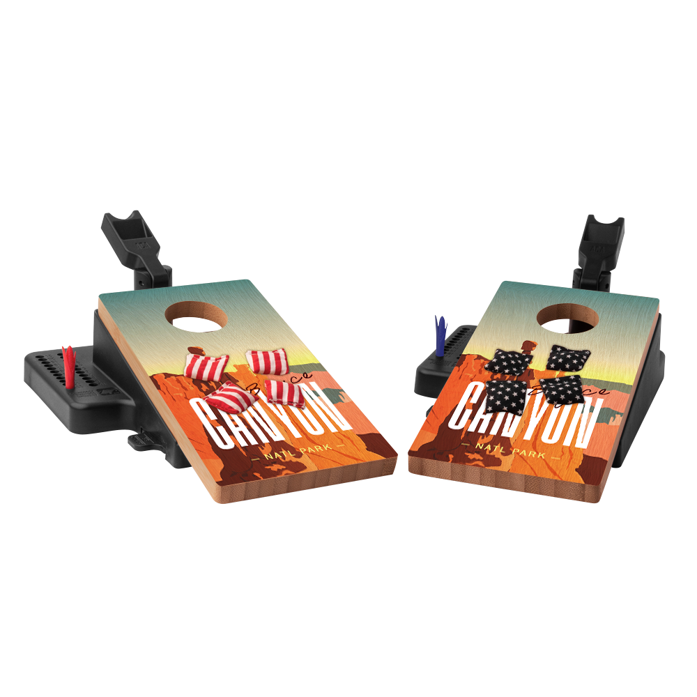 Bryce Canyon Double Chuck Mini Cornhole Tabletop Game