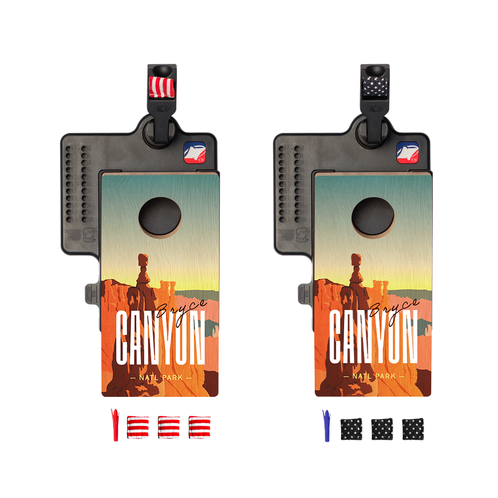 Bryce Canyon Double Chuck Mini Cornhole Tabletop Game