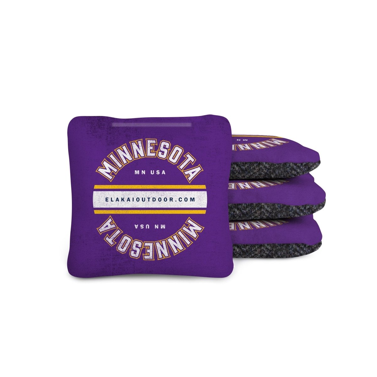 1ft x 2ft Gameday Teams Epoxy Resin Wood Compact Travel Cornhole Board Set - Pittsburgh EGCH12R-17-WB | American Cornhole Association