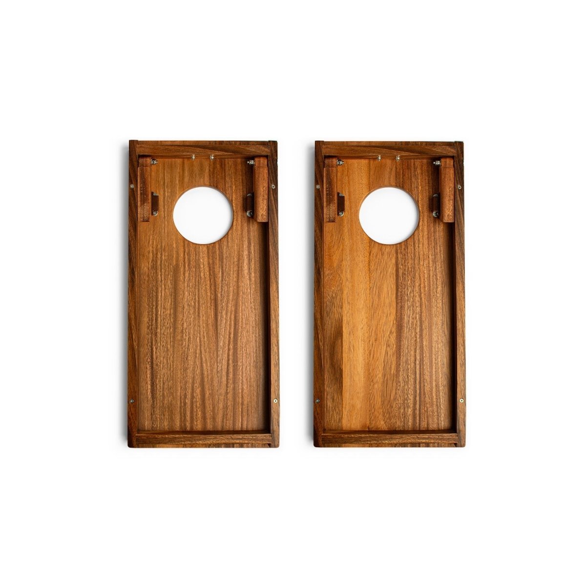 1ft x 2ft Orange Sunset Epoxy Resin Wood Compact Travel Cornhole Board Set, - American Cornhole Association