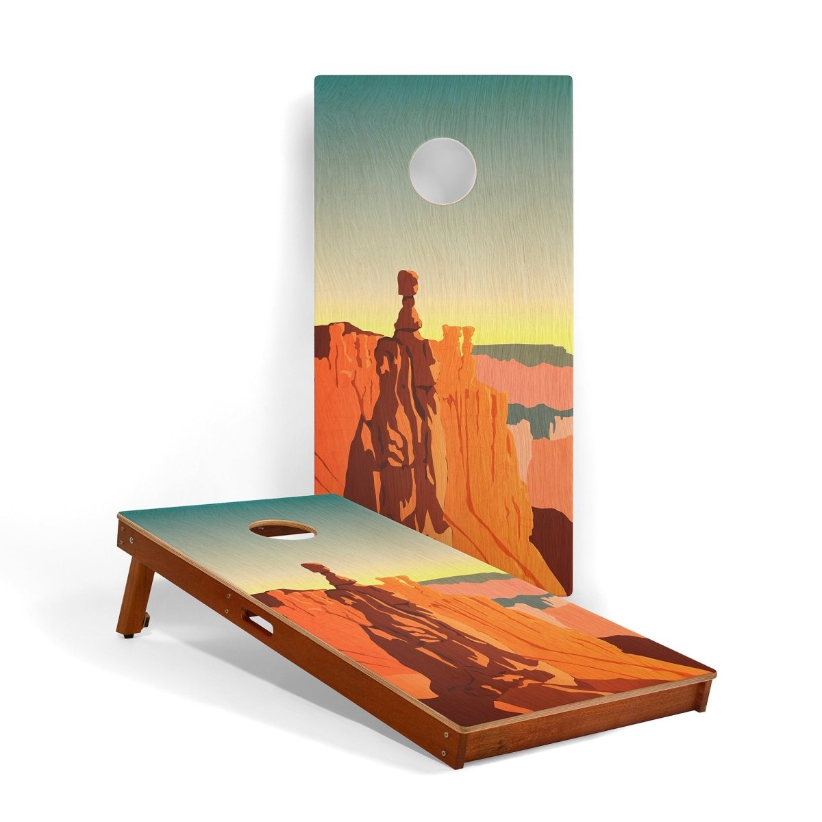 2x4 Bryce Canyon Cornhole Boards, - American Cornhole Association