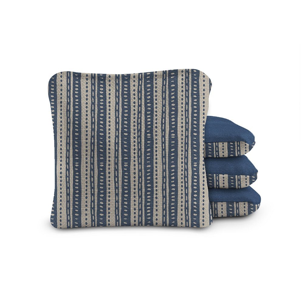 6 - in Dual - Sided Cornhole Bags | Nomad Collection - Blue EGCB66TS-10 | American Cornhole Association