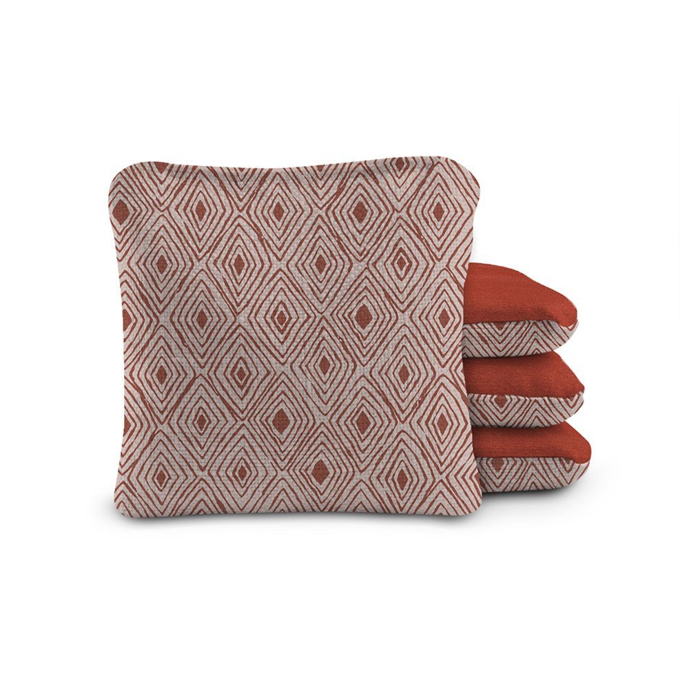 6 - in Dual - Sided Cornhole Bags | Nomad Collection - Red EGCB66TS-11 | American Cornhole Association