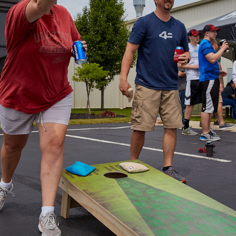 Hop Hole Star Cornhole Boards