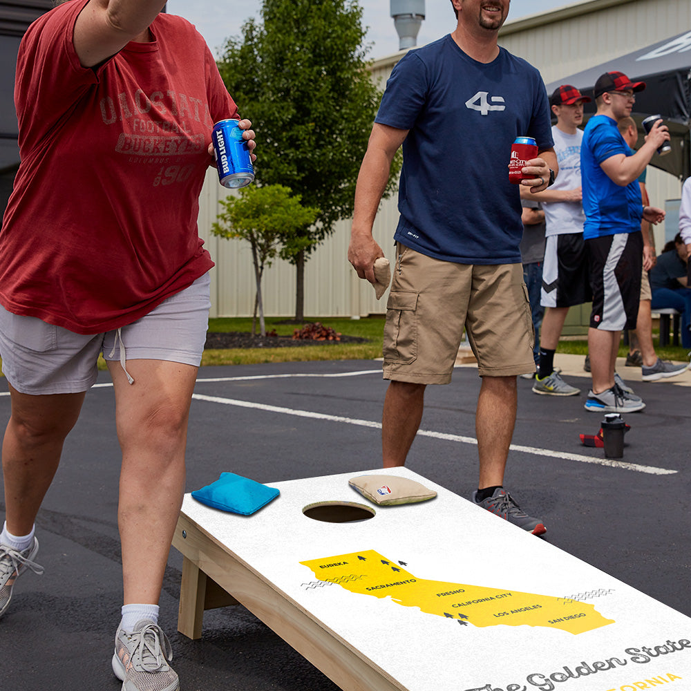 Golden State Star Cornhole Boards