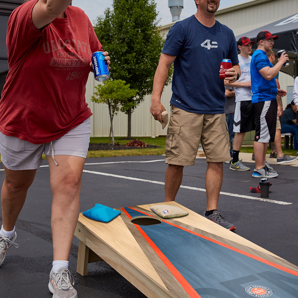 Denver Football Gameday Classic Triangle Star Cornhole Boards