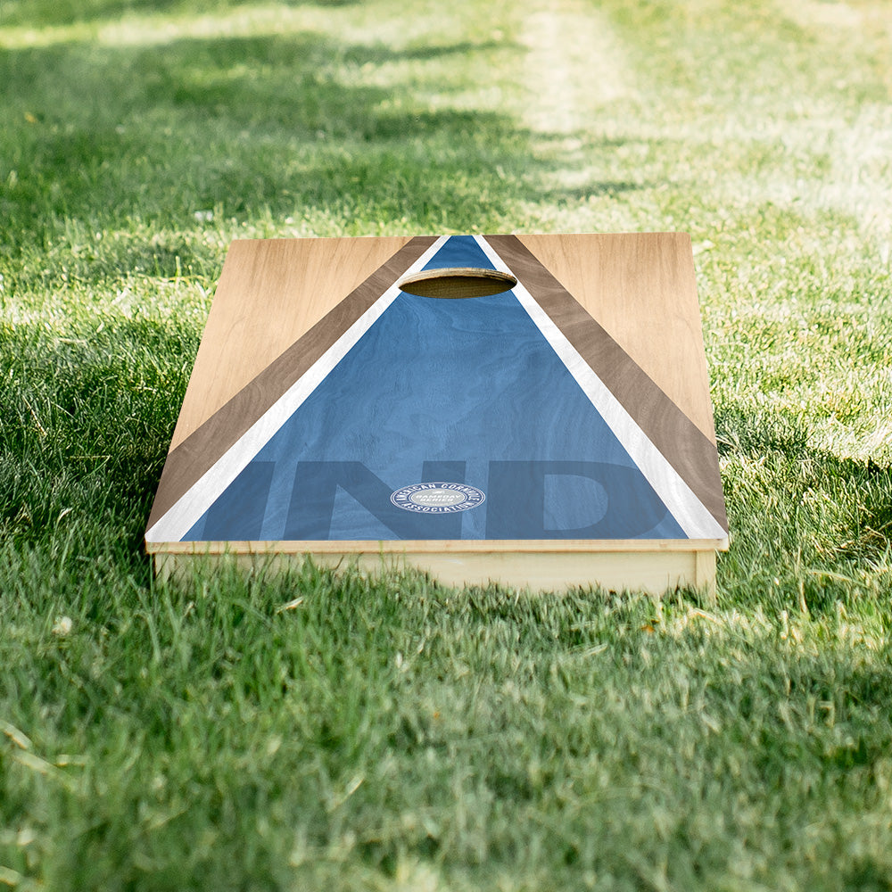 Indianapolis Football Gameday Classic Triangle Star Cornhole Boards