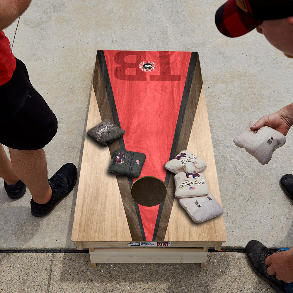 Tampa Bay Football Gameday Classic Triangle Star Cornhole Boards