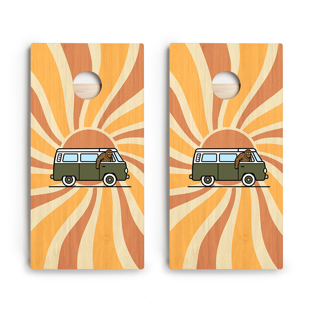 Sasquatch Summer of Love Limited Edition Star Cornhole Boards | 05.25 Drop