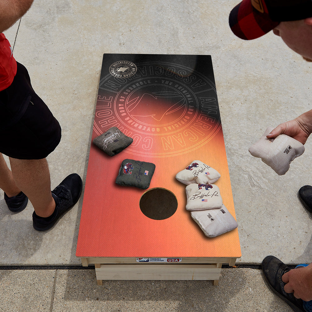 ACA Logo Rayflare Star Cornhole Boards