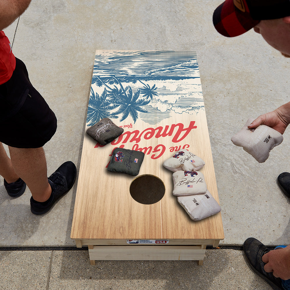 Gulf of America Star Cornhole Boards