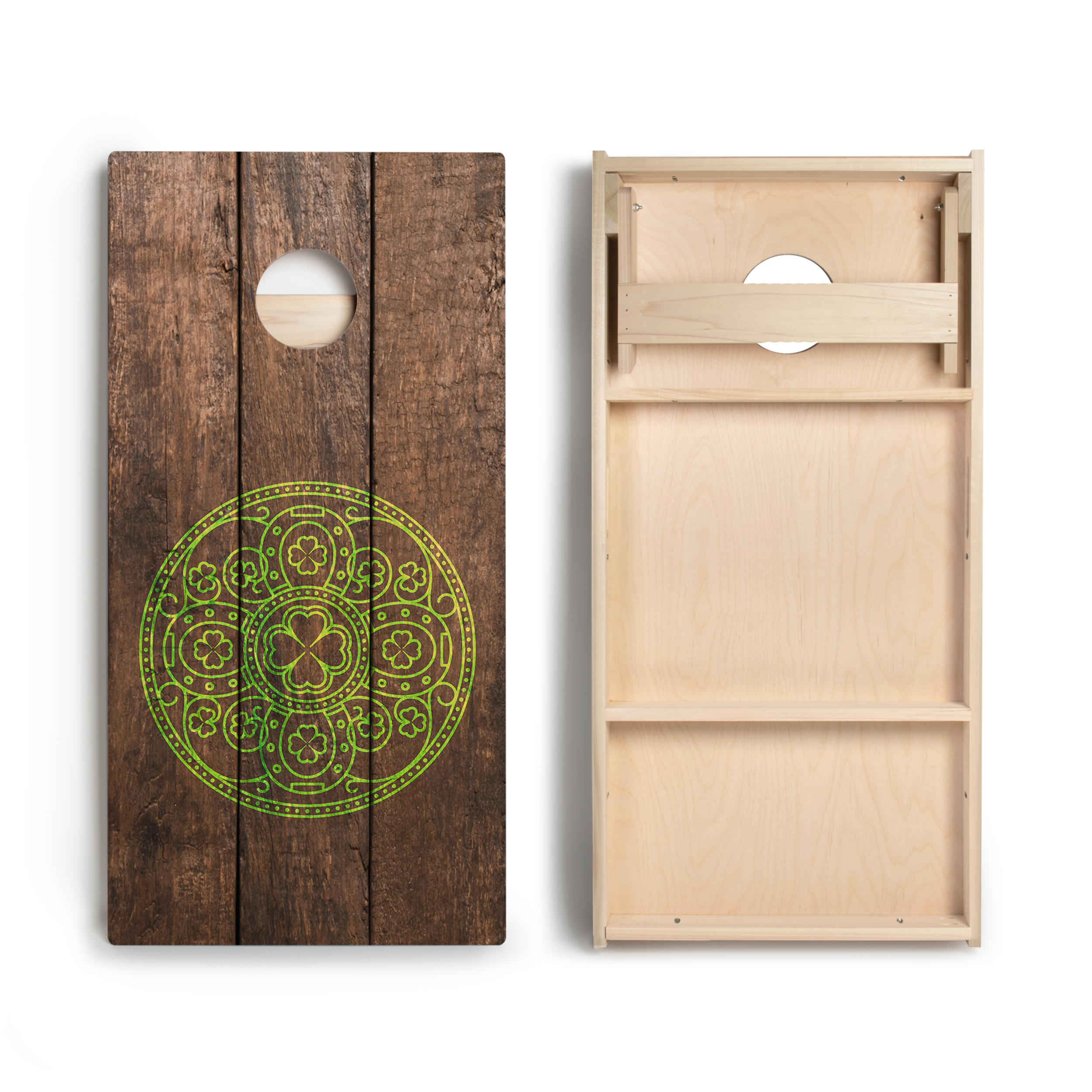 Wood Irish Pub Limited Edition Star Cornhole Boards | 03.25 Drop