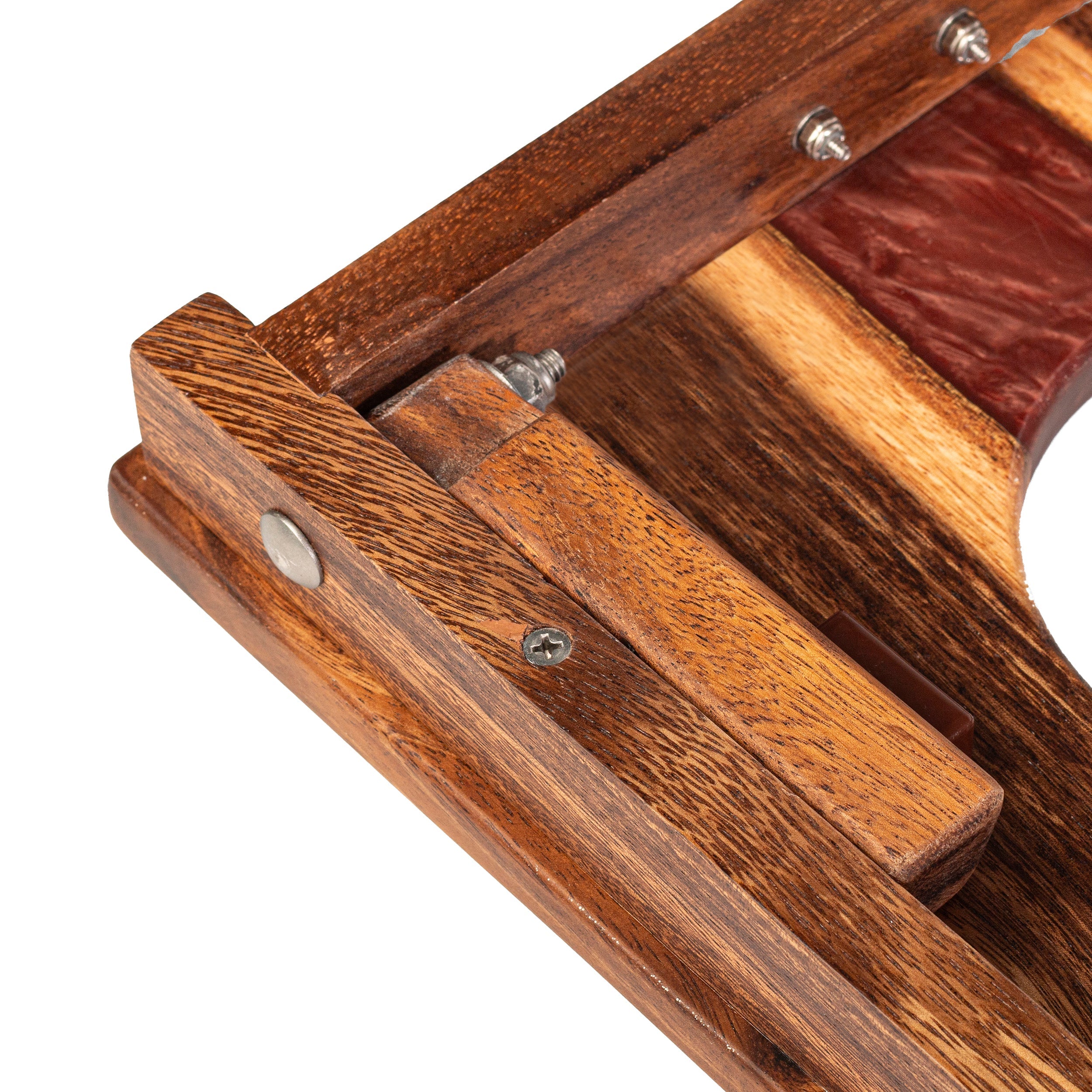 1ft x 2ft One of a Kind Bronze Pearl Epoxy Resin Wood Compact Travel Cornhole Board Set