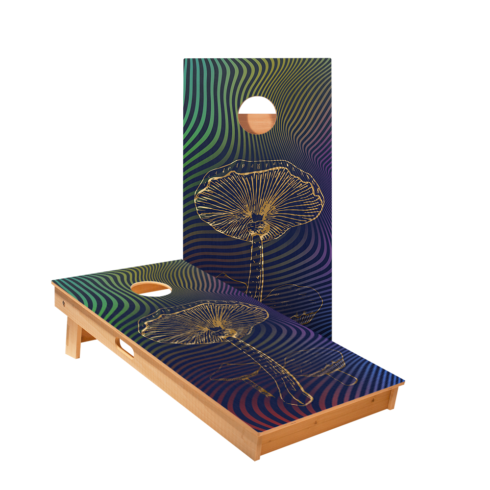 Purple Dreams Star Cornhole Boards