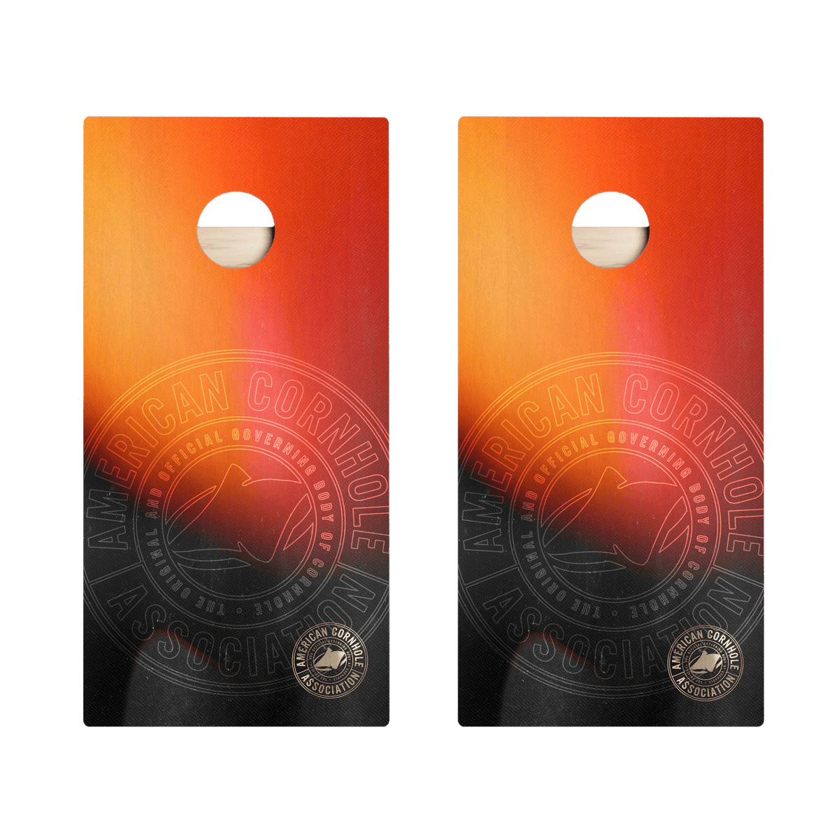 ACA Logo Rayflare Star Cornhole Boards, - American Cornhole Association