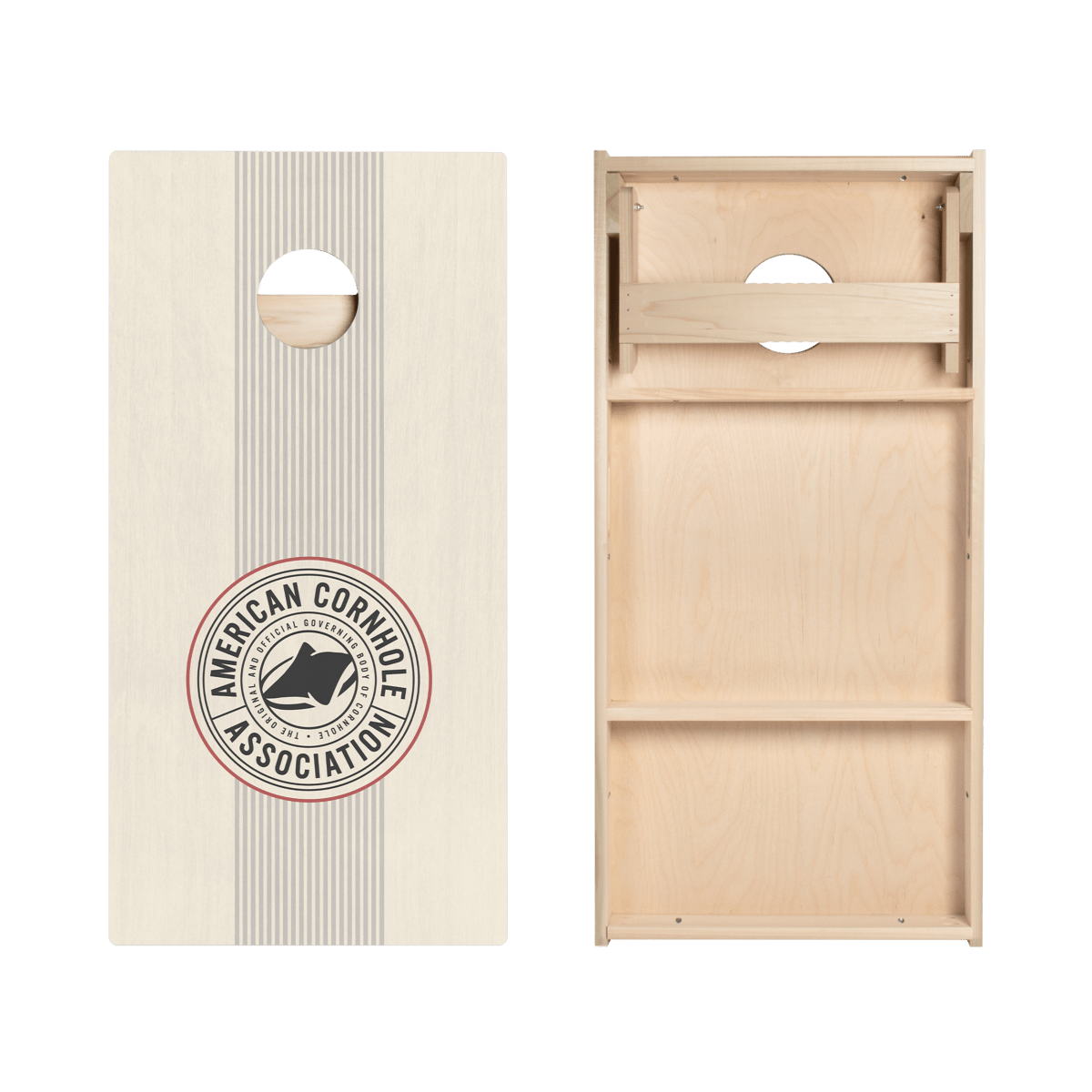 ACA Logo Smooth Racer Star Cornhole Boards, - American Cornhole Association