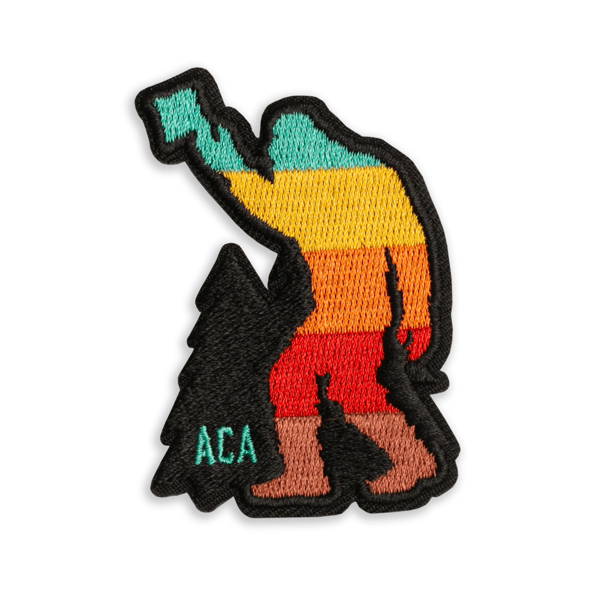 ACA Retro Cornhole Sasquatch Patch, - American Cornhole Association