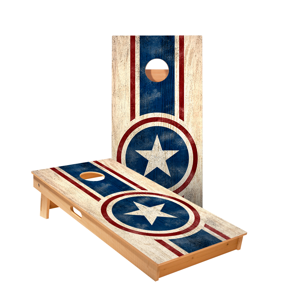 2x4 Star American Hero Professional Regulation Cornhole Boards