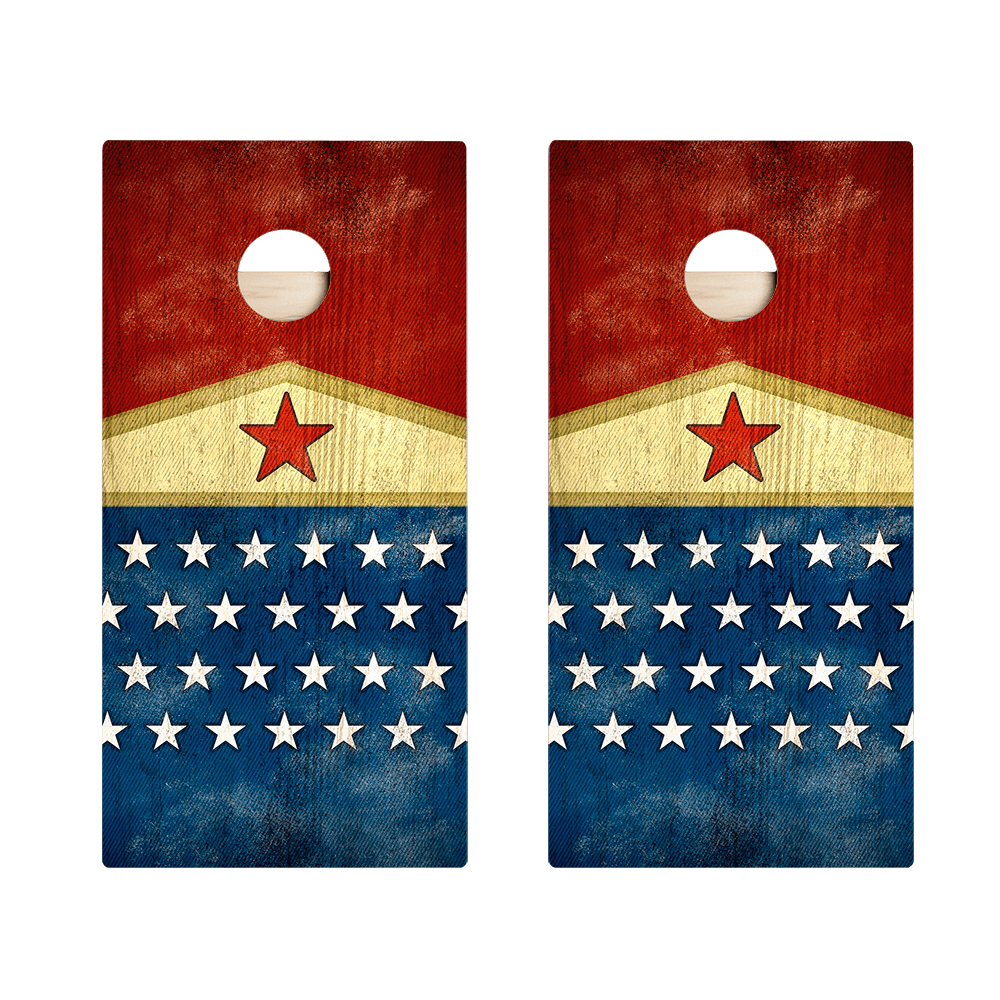 American Stars Star Cornhole Boards, - American Cornhole Association