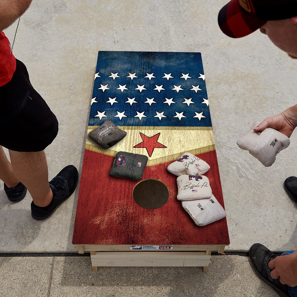 American Stars Star Cornhole Boards, - American Cornhole Association