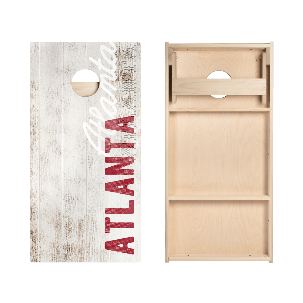 Atlanta Football Vintage Gameday Star Cornhole Boards, - American Cornhole Association