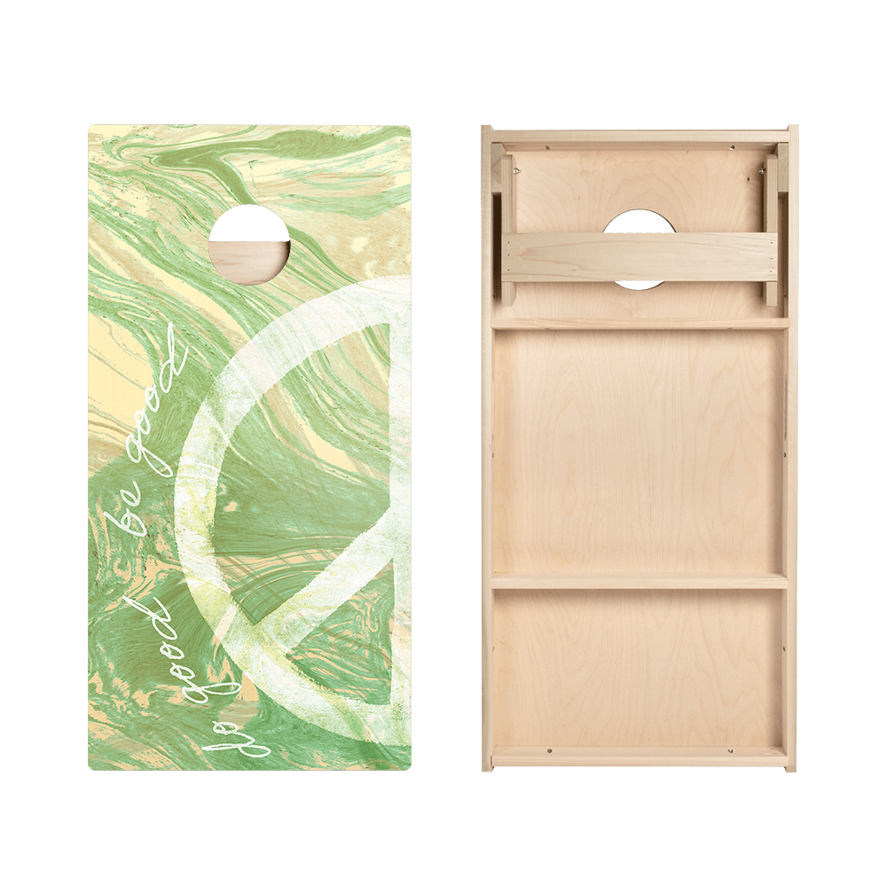 Be Good, Do Good Peace Star Cornhole Boards, - American Cornhole Association