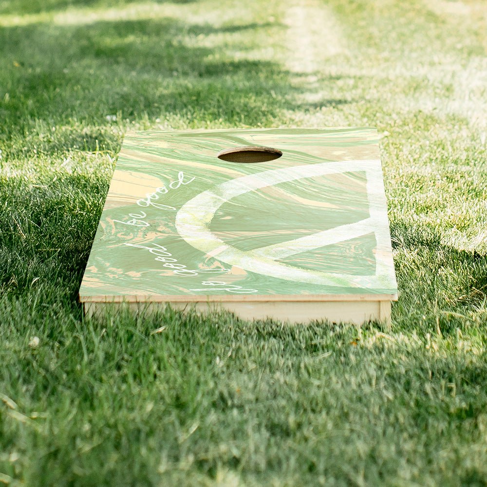Be Good, Do Good Peace Star Cornhole Boards, - American Cornhole Association