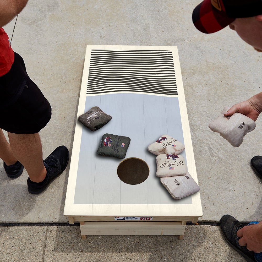 Blue Waves Star Cornhole Boards, - American Cornhole Association