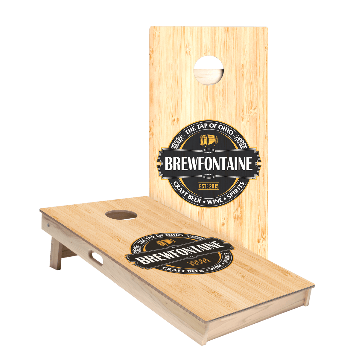 Brewfontaine Star Cornhole Boards - ACA - 000090 | American Cornhole Association
