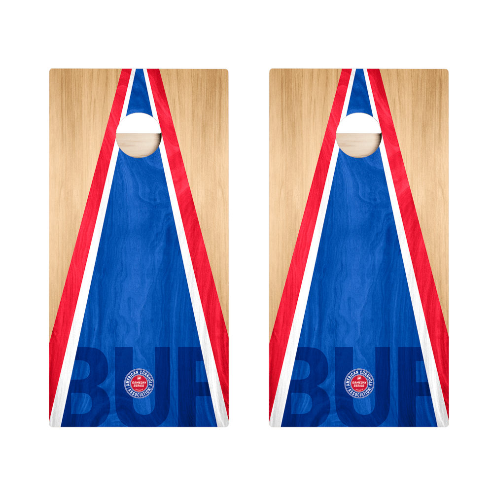 Buffalo Football Gameday Classic Triangle Star Cornhole Boards - American Cornhole Association