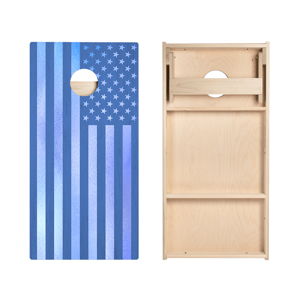 Chill Nation USA Flag Limited Edition Star Cornhole Boards | 01.25 Drop, - American Cornhole Association