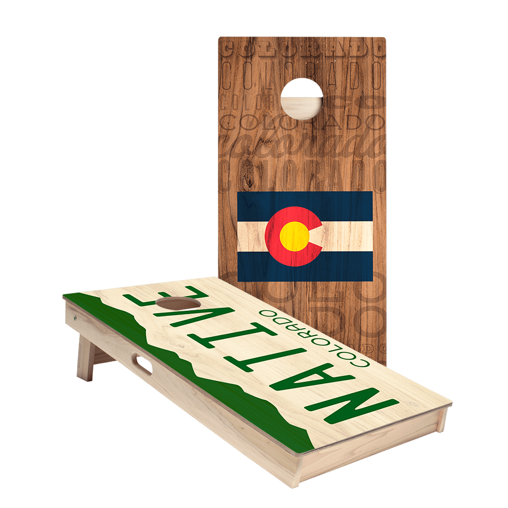Colorado Native Star Cornhole Boards, - American Cornhole Association