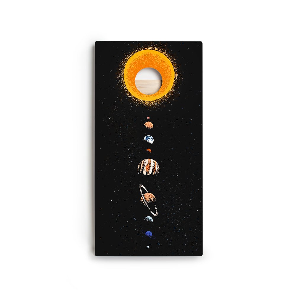 Cosmic Solar System Star Cornhole Boards, - American Cornhole Association