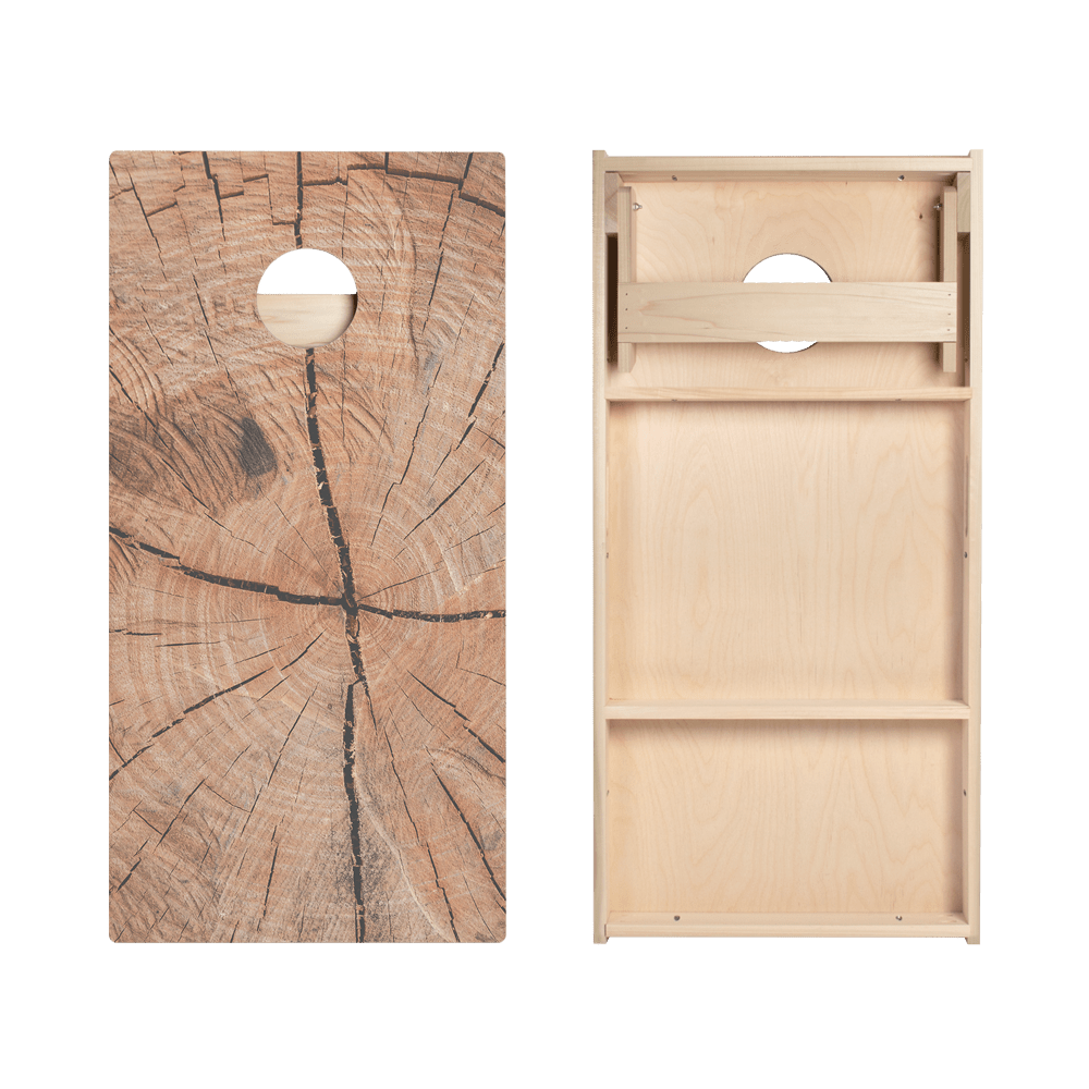 Cracked Wood Star Cornhole Boards, - American Cornhole Association