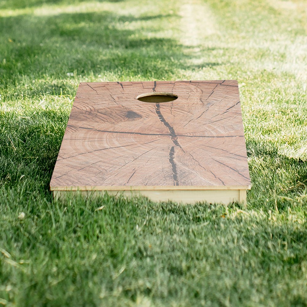 Cracked Wood Star Cornhole Boards, - American Cornhole Association