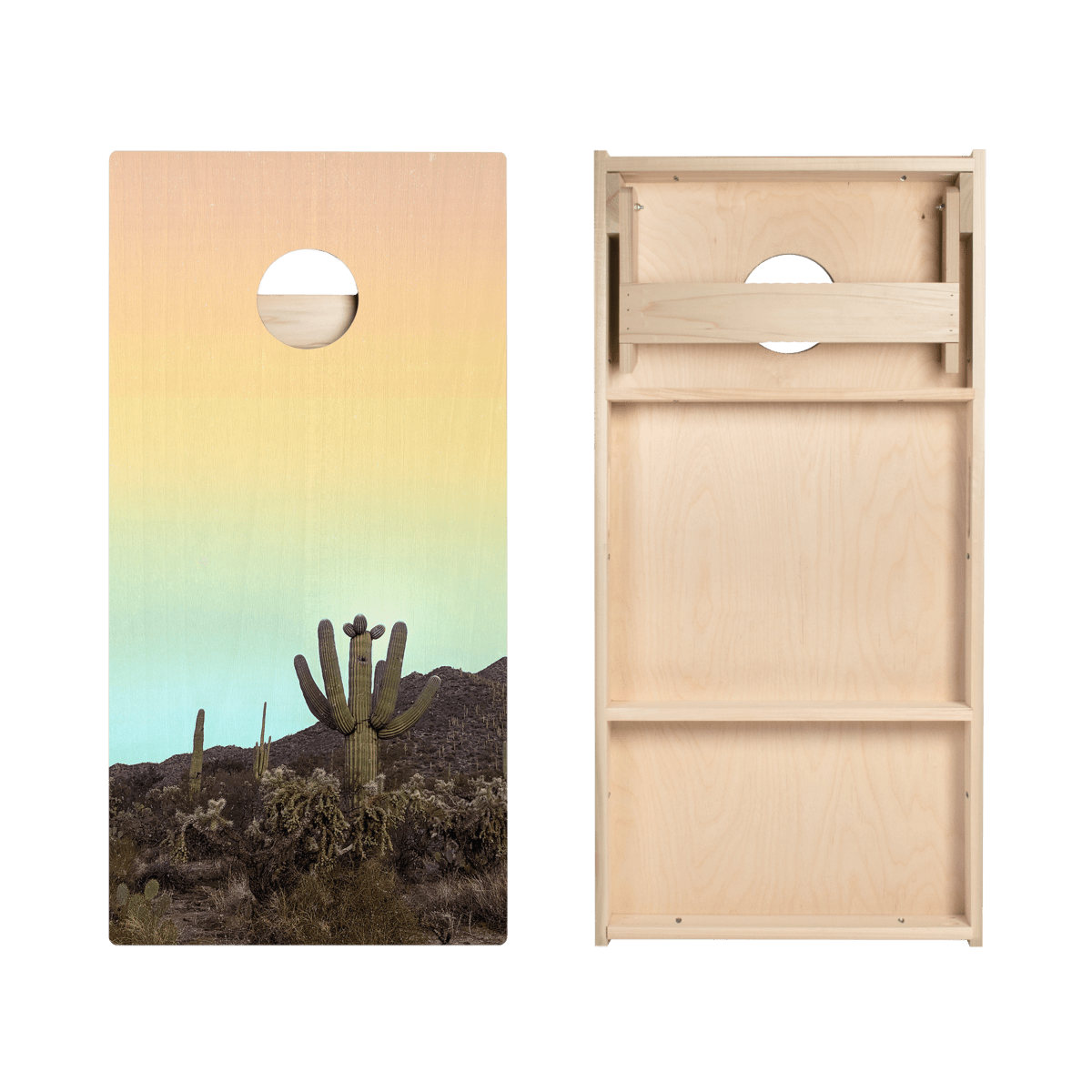 Desert Lands Star Cornhole Boards, - American Cornhole Association