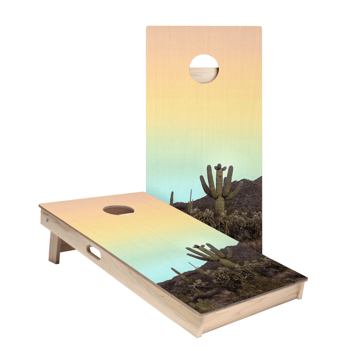 Desert Lands Star Cornhole Boards, - American Cornhole Association