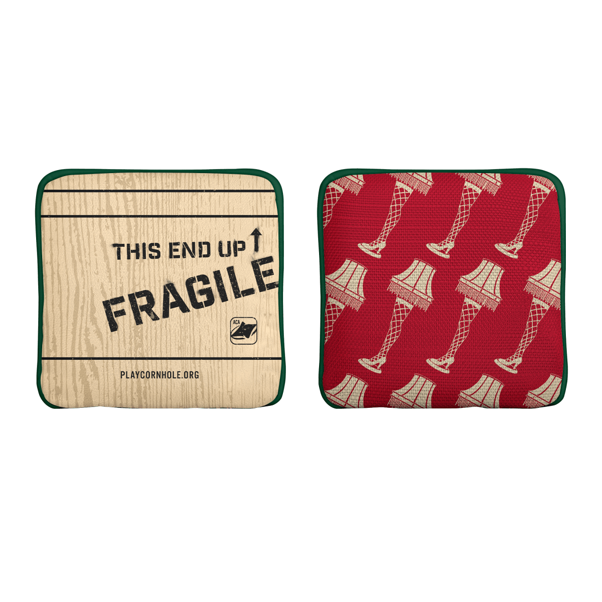 Frageelay Leg Lamp Limited Edition Synergy Edge Cornhole Bags | 12.25 Drop - 106738-106 | American Cornhole Association