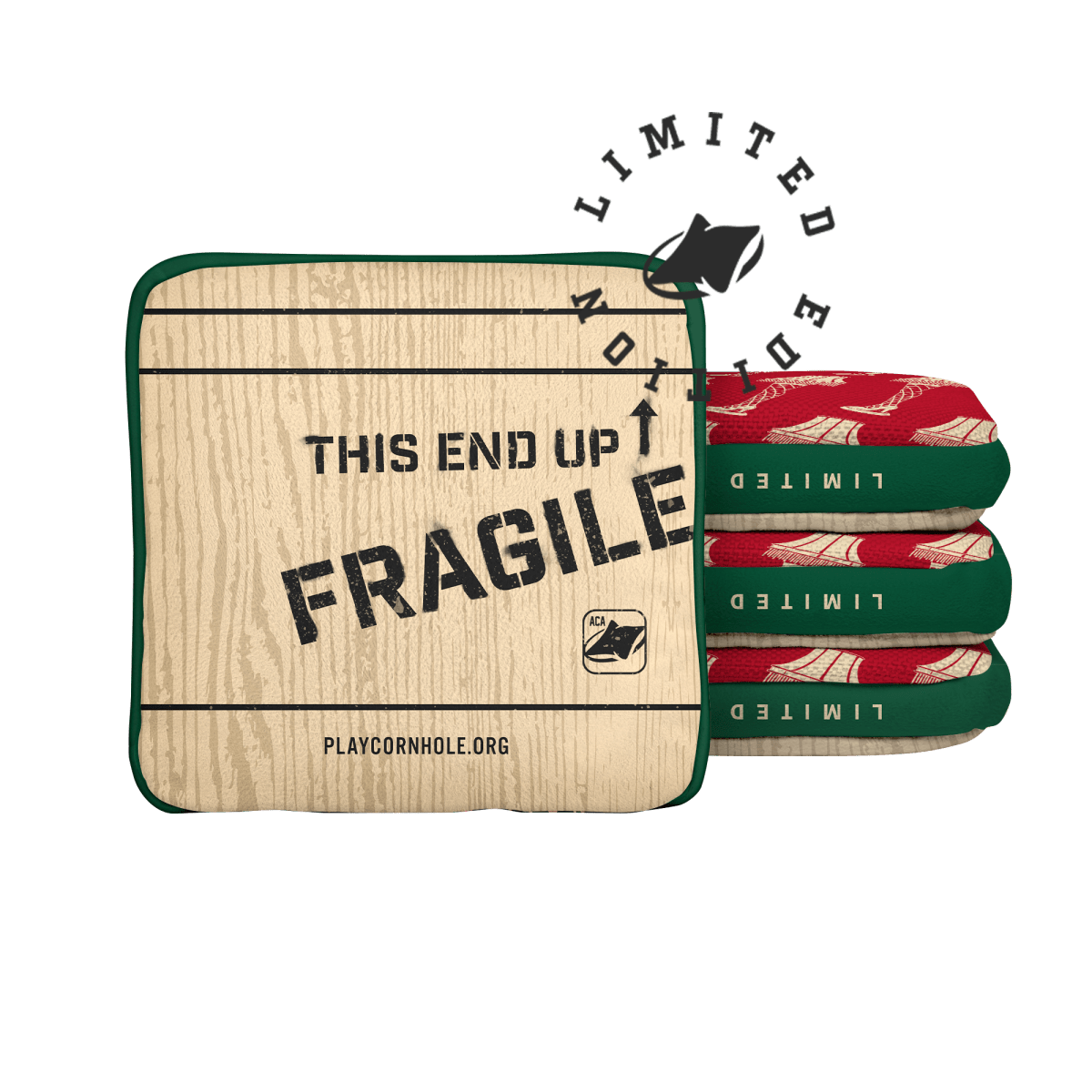 Frageelay Leg Lamp Limited Edition Synergy Edge Cornhole Bags | 12.25 Drop - 106738-106 | American Cornhole Association