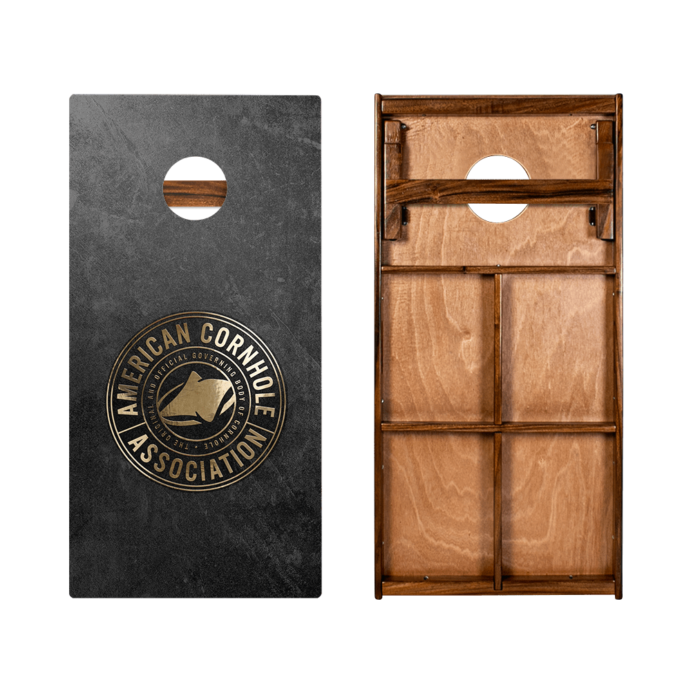 Gold Champion Gold Series Cornhole Boards - American Cornhole Association