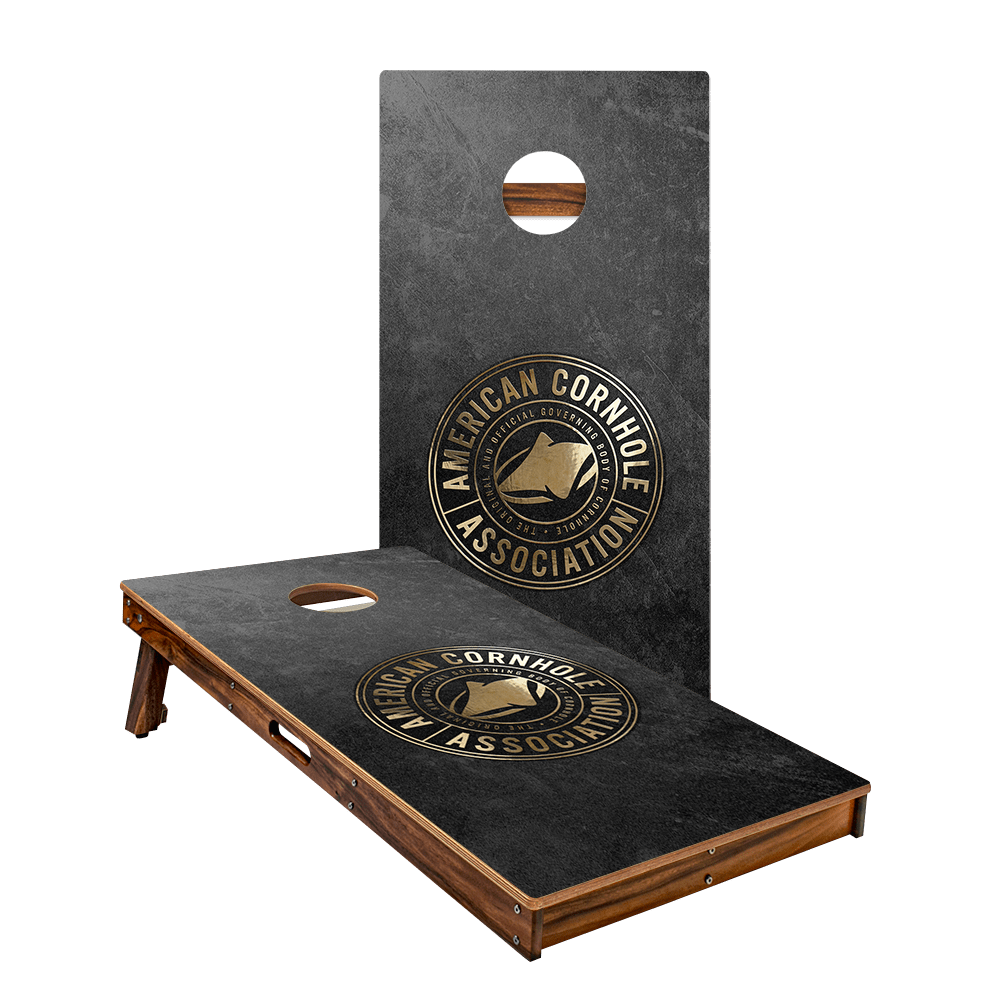 Gold Champion Gold Series Cornhole Boards - American Cornhole Association