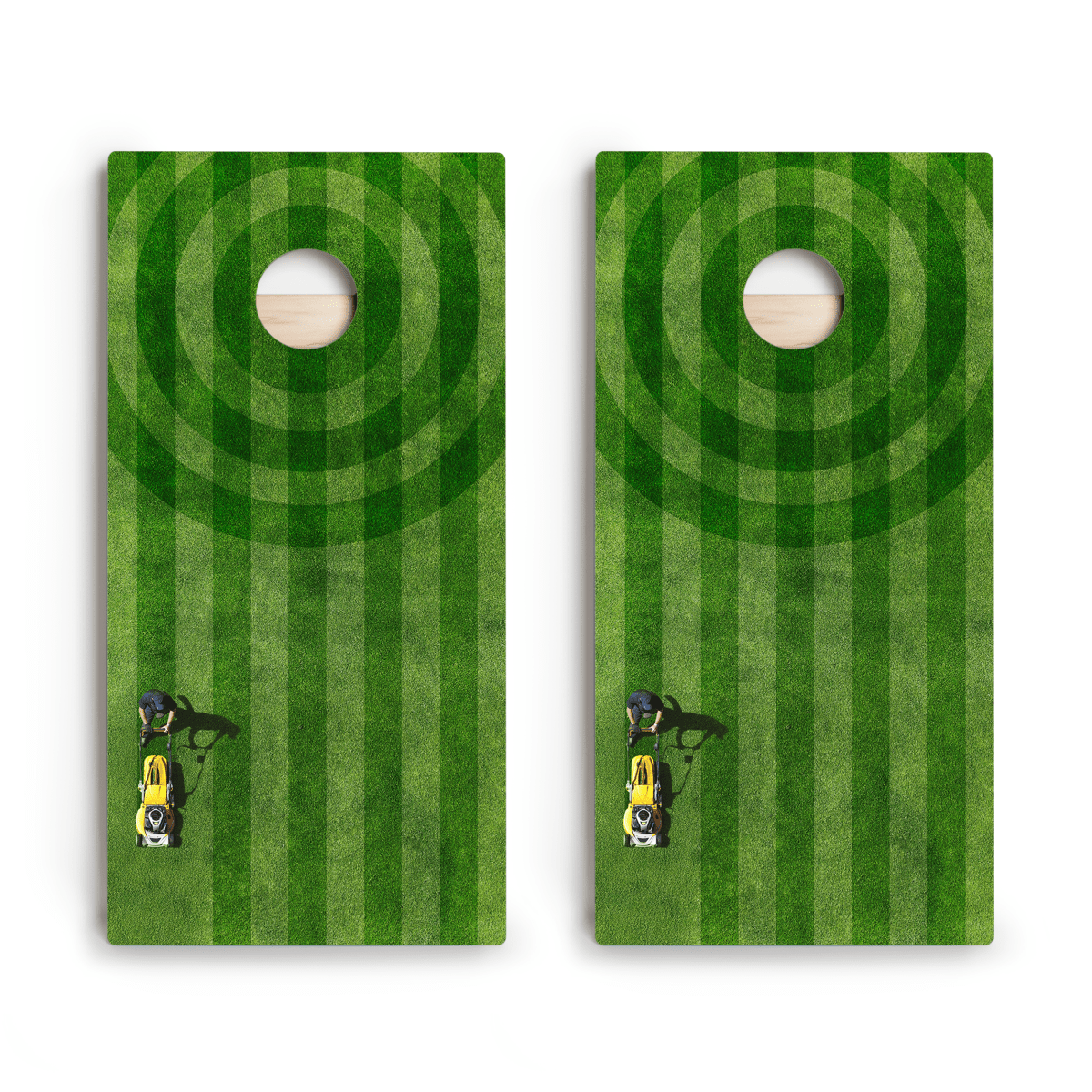 Grass Stripes Limited Edition Star Cornhole Boards | 06.25 Drop - ACA - 000503 | American Cornhole Association