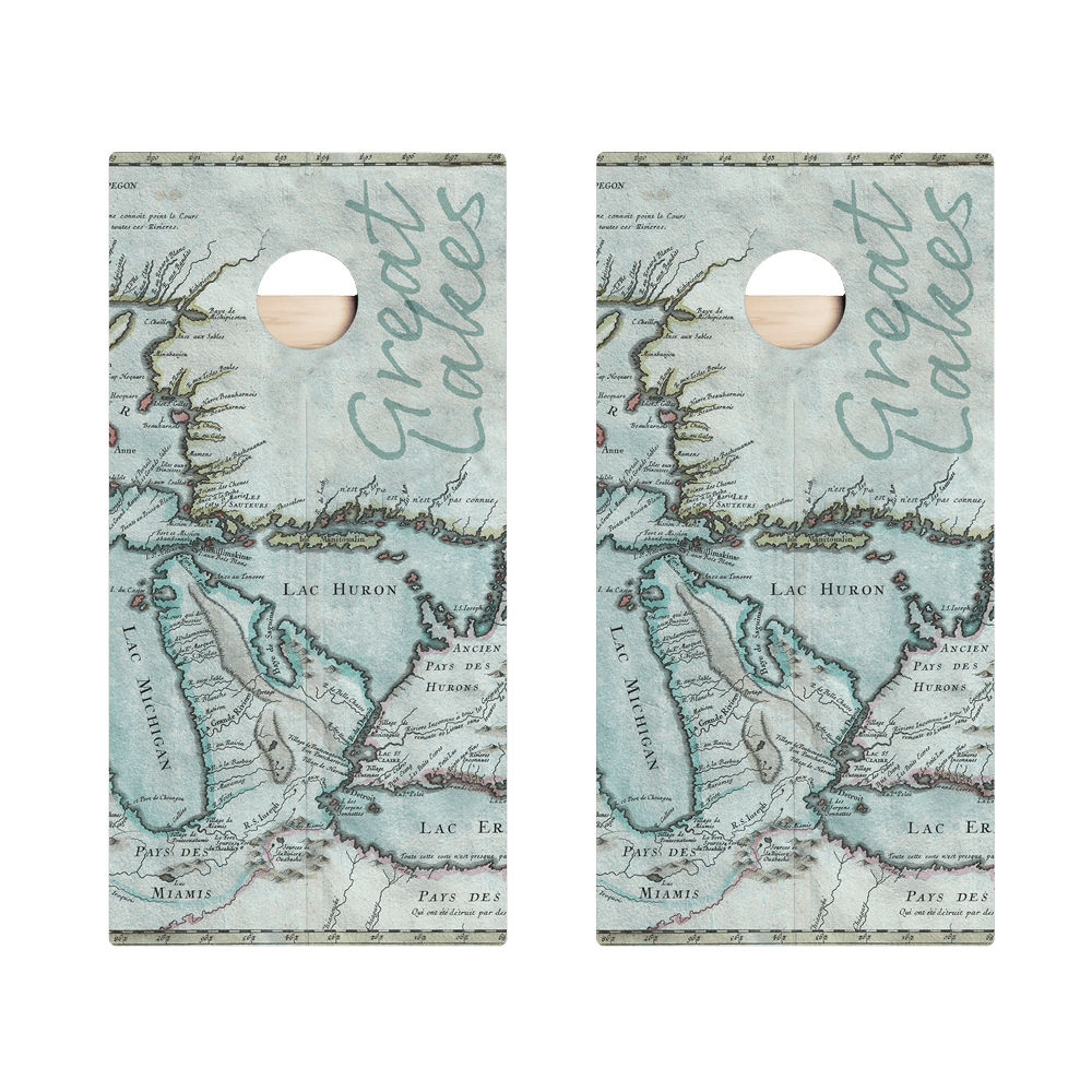 Great Lakes Star Cornhole Boards - ACA - 000188 | American Cornhole Association